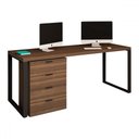 Ver imagem 2 de Conjunto Home Office Mesa Diretor 150 Cm e Gaveteiro Munique - Kappesberg