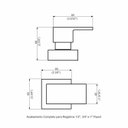 Ver imagem 2 de Acabamento Registro Base Deca 1/2 e 3/4 e 1 Pequeno Preto