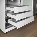 Ver imagem 2 de Guarda Roupa 2 Portas de Correr 235x152 cm Bordeaux Branco 100% MDF Casamia