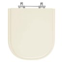 Ver imagem 1 de Assento Sanitario Poliester Vogue Plus Creme (bege Claro) para Vaso Deca