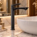 Ver imagem 6 de Torneira Lima Preta Alta Aço Inox 304 Premium Luxo Goldenx