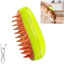 Ver imagem 3 de Escova Pet 3 em 1 Removedor de Pelos Vapor Massagem Elétrica