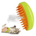 Ver imagem 2 de Escova Pet 3 em 1 Removedor de Pelos Vapor Massagem Elétrica