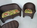 Ver imagem 2 de Conjunto Bali Aba 1 Sofá 2 Poltronas 1 Mesinha em Fibra Sintética para Jardim Varanda Área Externa