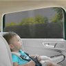 Capa Protetora Solar Buba Protetor para Janela de Carro para Bebê em Tecido Preto - 3