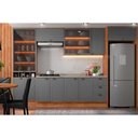 Ver imagem 3 de Fechamento de Cozinha Modulado Painel de Edição P/ Ripado Bella 2620 230x50x3.0cm Branco - Carraro