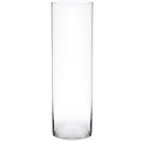 Ver imagem 1 de Vaso Vidro Cilindro Grande Comprido 50x14cm Transparente