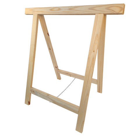 Cavalete de Apoio para Obra Mesa Pe Madeira Pinus 75x80