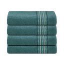 Ver imagem 1 de Jogo de Toalhas de Banho Vitta Verde Escuro 70x130cm 4 Peças Camesa