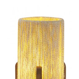 Luminária de Chão Milão Abajur Sisal - 3