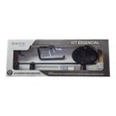 Ver imagem 2 de Kit Essencial Banheiro com 5 Pcs Preto em PP Bella Arte