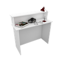 Ver imagem 1 de BALCÃO APOIO LOJA M22.2020.B 100% MDF(CAIXA, LOJA, ORGANIZA) MUNDI MOVEIS Branco