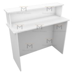 BALCÃO APOIO LOJA M22.2020.B 100% MDF(CAIXA, LOJA, ORGANIZA) MUNDI MOVEIS Branco - 5