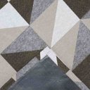 Ver imagem 3 de Tapete Jacquard Antiderrapante 1,32x2,50 Dallas Caramelo