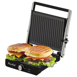 Sanduicheira Press Grill Grelhadeira Elétrica Kj-225 220v Best - 5