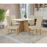 Conjunto Mesa Retangular Kappesberg Lótus com 4 Cadeiras Csj7 - 2