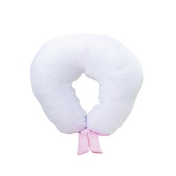 Almofada Amamentação Estampada Bebê Menina com Enchimento e Zíper - Ursinha Pérola - 2