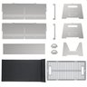 Churrasqueira Grill Portátil para Camping Inox a Carvão Fs - 6