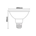 Ver imagem 2 de Lâmpada Led Astraled Par 30 38° 9,8w E27 Bivolt