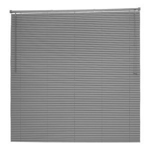 Persiana Cortina Horizontal Pvc 1,00x1,60m Evolux Cor Chumbo