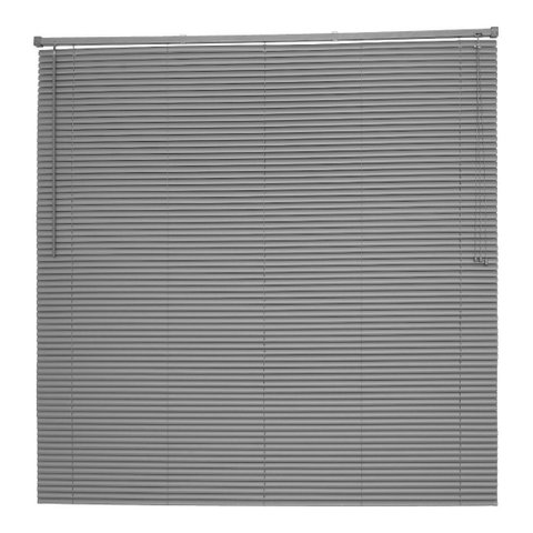 Persiana Cortina Horizontal Pvc 1,00x1,60m Evolux Cor Chumbo