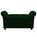 Ver imagem 2 de Recamier Bau Egeo 120x Suede Verde - Bandiera Decor