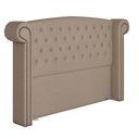 Ver imagem 2 de Cabeceira Cama Box Casal Queen 160cm Provença Linho Bege