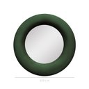 Ver imagem 3 de Espelho Decorativo Madrid Veludo 60cm Verde Escuro