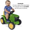 Mini Trator Elétrico Infantil Peso Máximo até 15kg 6v John Deere Peg Perego - 5