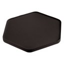 Ver imagem 1 de Bandeja Hara Mel Couro Ecológico 39,5 X 34,5 X 2 Cm:preta