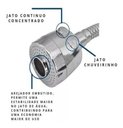 Ver imagem 2 de Bico Arejador para Torneira Gourmet Duplo Jato Abs Cromado