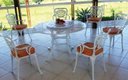 Ver imagem 2 de Conjunto de Mesa para Jardim Firenze com Mesa de 1,30 m com Giro e 6 Poltronas em Alumínio Fundido U