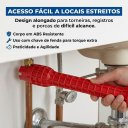 Ver imagem 3 de Chave Hidráulica Multifuncional 8 em 1 para Pias Torneiras e Lavatórios com Nível e Extrator de Rosc