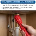 Ver imagem 7 de Chave Hidráulica Multifuncional 8 em 1 para Pias Torneiras e Lavatórios com Nível e Extrator de Rosc