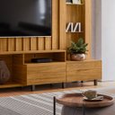 Ver imagem 5 de Home Theater Le Mans Tvs até 70” Cumaru 652139 Madetec