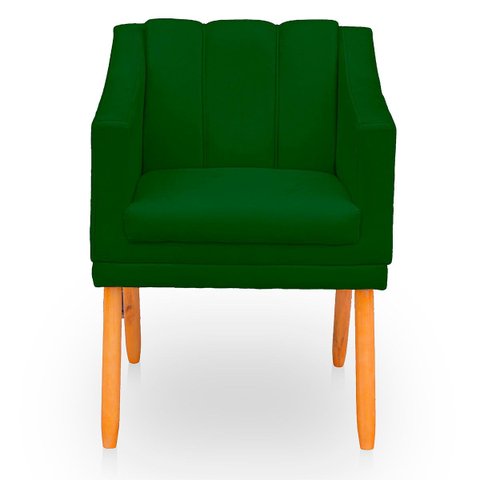 Poltrona Cadeira para Sala Confortável Moderna e Reforçada Mila Suede