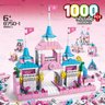 Bloco de Montar 1000 Pç Brinquedo Tipo Lego -entrada Castelo - 7