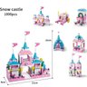 Bloco de Montar 1000 Pç Brinquedo Tipo Lego -entrada Castelo - 3
