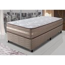 Ver imagem 1 de Cama Box Solteiro (Colchão + Box) 88x188x60 de Molas Ensacadas Cama inBox Smart Gold Bege