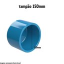 Ver imagem 2 de Cap 150mm Soldavel Tampao Final Femea Cano Pvc Duro
