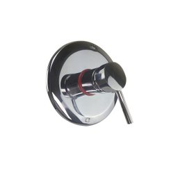 Registro Monocomando Misturador Banheiro Cromado Base Chuveiro Redondo Banheira - 3