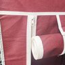 Guarda-Roupas Armario Dobravel Organizador Duplo Cabideiro Multiuso Dobravel Arara Portátil Quarto - 5