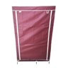Guarda-Roupas Armario Dobravel Organizador Duplo Cabideiro Multiuso Dobravel Arara Portátil Quarto - 7