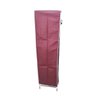 Guarda-Roupas Armario Dobravel Organizador Duplo Cabideiro Multiuso Dobravel Arara Portátil Quarto - 4