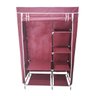Guarda-Roupas Armario Dobravel Organizador Duplo Cabideiro Multiuso Dobravel Arara Portátil Quarto - 1