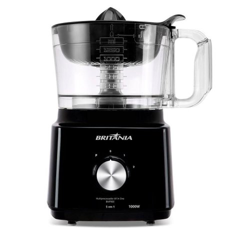 Multiprocessador de Alimentos Bmp900p 2 Velocidades Britânia Preto 220v