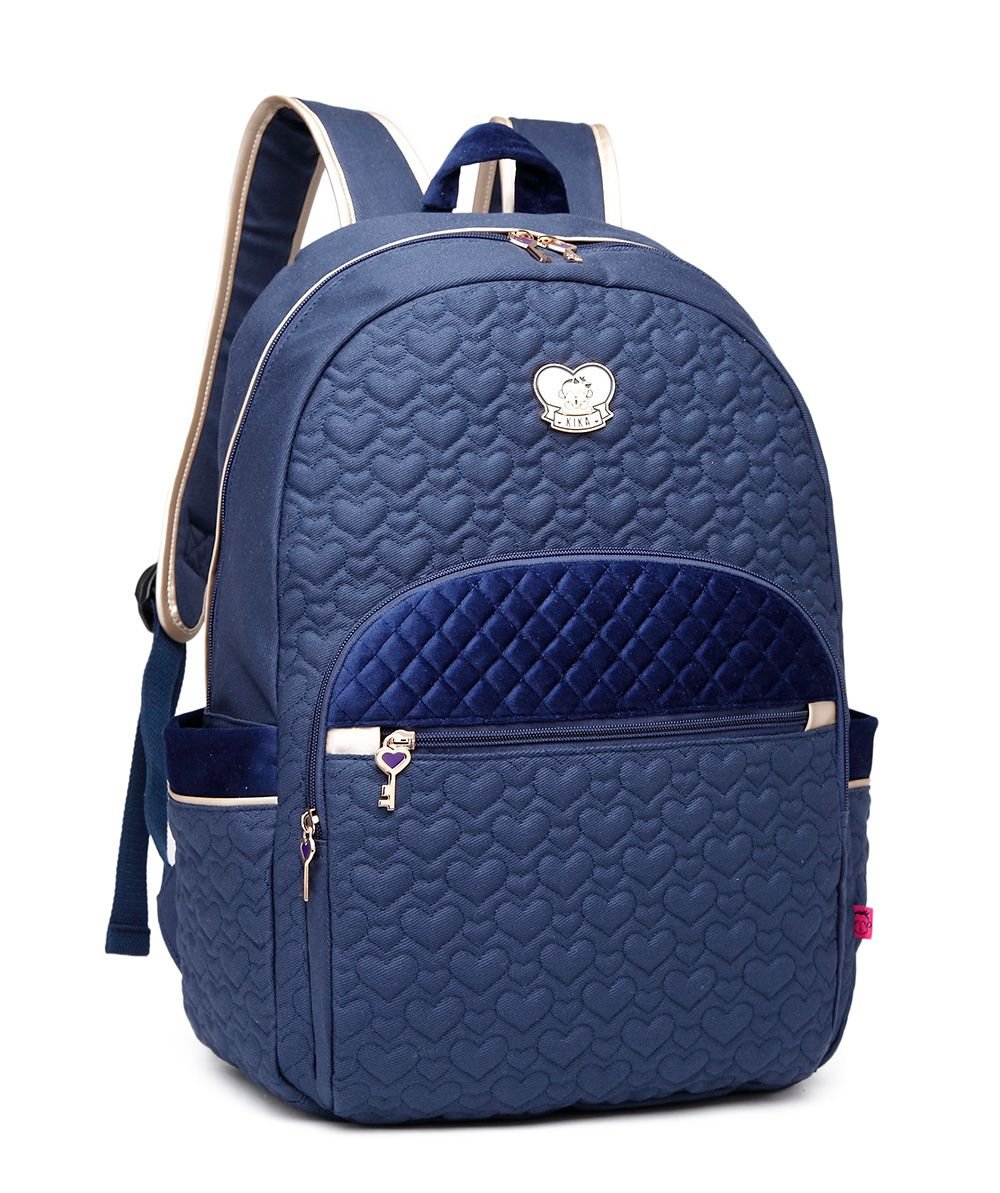 Mochila Feminina Escolar Faculdade Urbano Juvenil Kk290 Azul - 1