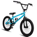 Ver imagem 2 de Bicicleta Aro 20 Bmx Pro-x Infantil Série 1 Aro Aero Freio V-brake - Azul+preto