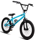 Ver imagem 2 de Bicicleta Aro 20 Bmx Pro-x Infantil Série 1 Aro Aero Freio V-brake - Azul+preto