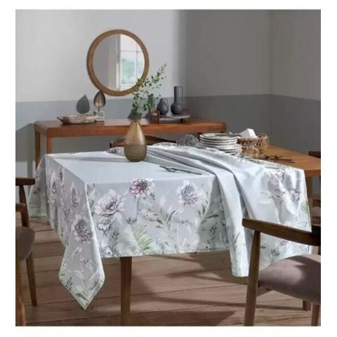 Toalha de Mesa Retangular Estampa Digital Melani 8 Lug Dohler